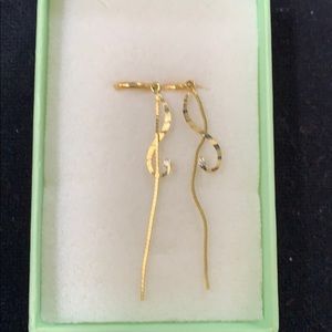 Treble Clef Earrings